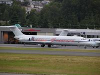 N682RW @ BFI - Baseball team Detroit Tigers shares this ex-Eastern Dc-9-51 with hockey team Detroit Red Wings. - by Andreas Mowinckel