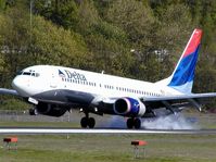 N3753 @ BFI - Delta 737 operating baseball charters. - by Andreas Mowinckel