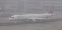 D-AISC @ FRA - A foggy day in Frankfurt/Main - by Micha Lueck