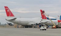 N676NW @ PAE - Northwest B747 at Paine Field Airport - by Andreas Mowinckel