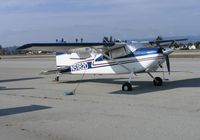 N5182D @ WVI - 1958 Cessna 182A tail-dragger at Watsonville, CA - by Steve Nation
