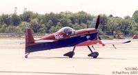 N232MG @ NGU - Mike Goulian's CAP in her old colors - by Paul Perry