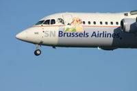 OO-DWE @ BRU - now with Obelix - by Daniel Vanderauwera