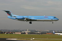 OO-TUF @ BRU - arrival on rnw 02 - by Daniel Vanderauwera