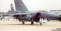 87-0181 @ GSB - 4th Operations Group represented, and with some big bang under the wings - by Paul Perry