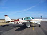 N8955M @ KSRE - BE-33 Debonair - by Mark Pasqualino