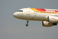 EC-IEG @ BRU - arrival of flight IB4214 - by Daniel Vanderauwera