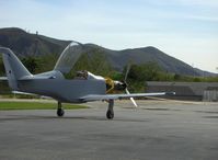 N724RX @ SZP - Dan Gray SPECIAL TURBINE LEGEND in build, Walter M-601D Turboprop 724 shp, Vne 400 mph, in tow - by Doug Robertson