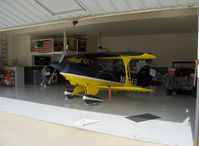 N80AS @ SZP - 1992 Pitts Aerobatics S-2B, Lycoming AEIO-540, Std. class, back in hangar - by Doug Robertson