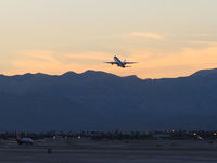 UNKNOWN @ KLAS - Sailing Away...it's time for me to go home now. - by SkyNevada