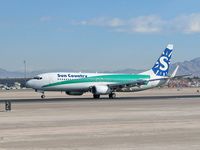 PH-HZV @ KLAS - Sun Country / Boeing 737-8K2 - by SkyNevada - Brad Campbell