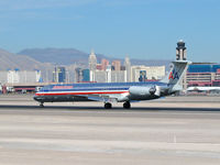 N563AA @ KLAS - American Airlines / 1987 Mcdonnell Douglas DC-9-83(MD-83) - by SkyNevada - Brad Campbell