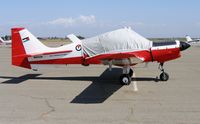 N402JA @ O15 - ex Royal Jordanian AF 1974 Scottish Aviation Bulldog @ Turlock Municipal Airport, CA - by Steve Nation