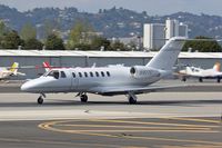 N417C @ SMO - 2005 Cessna 525B CitationJet on her takeoff roll on RWY 21 for a one-hour flight to Lake Tahoe (KTVL). - by Dean Heald