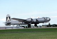 N529B @ OSH - Taking off for the Bomber flight at the EAA Fly-in - by Glenn E. Chatfield
