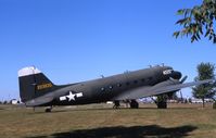 N7772 @ OSH - In front of the EAA Museum - by Glenn E. Chatfield