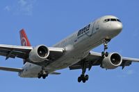 N543US @ LAX - Northwest Airlines N543US (FLT NWA337) from Detroit Metro Wayne County (KDTW) on final approach to RWY 24R. - by Dean Heald
