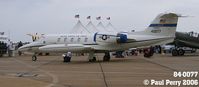 84-0077 @ LFI - C-21A, on static at Langley AFB - by Paul Perry