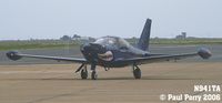 N941TA @ LFI - Here comes the shark-mouthed terror - by Paul Perry