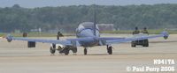 N941TA @ LFI - Exposing his six to the majority of the crowd - by Paul Perry