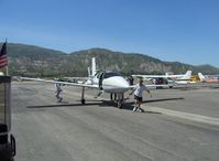 N52TH @ SZP - 1999 Hastings CIRRUS VK-30, Continental IO-550 pusher, spotting the aircraft - by Doug Robertson