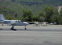N52TH @ SZP - 1999 Hastings CIRRUS VK-30, Continental IO-550 pusher, takeoff roll Runway 22 - by Doug Robertson