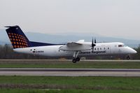 D-BEBA @ BSL - Landing on runway 16 - by eap_spotter