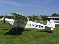 G-OFER - Super Cub on a beautiful day at Shenington, near Banbury - by Simon Palmer