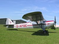 G-APBE - Nice sunny weather view of an Auster at Hinton - by Simon Palmer