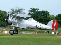 G-AMRK @ Old Warden - Gloster Gladiator - by Robert Beaver