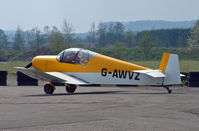 G-AWVZ @ EGHS - Jodel D 112 - by Les Rickman