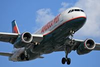 N627AW @ LAX - America West N627AW (FLT AWE708) from Phoenix Sky Harbor Int'l (KPHX) on final approach to RWY 24R. - by Dean Heald