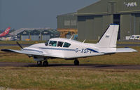 G-XSFT @ BOH - PA-23 Aztec 250F - by Les Rickman