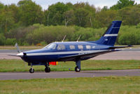 N866LP @ BOH - Piper PA-46-350P Malibu Mirage - by Les Rickman