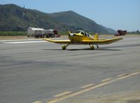 N9293 @ SZP - 1974 Ries Jodel F-12, Franklin 4B1 130 Hp, taxi after landing Runway 22 - by Doug Robertson