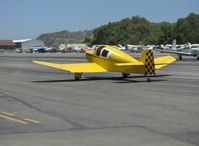 N9293 @ SZP - 1974 Ries Jodel F-12, Franklin 4B1 130 Hp, taxi to transient parking - by Doug Robertson