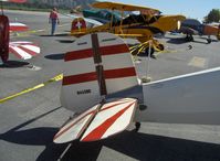N443BD @ SZP - 1953 Bucker Jungmann C.A.S.A. 1.131, Lycoming upgrade. empennage - by Doug Robertson