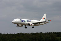 EC-IEJ @ BOH - SPANAIR A320 - by barry quince