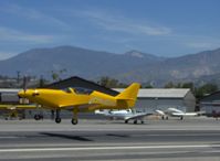 N724DC @ SZP - 2005 Gray/Sherick GRAY SPECIAL TURBINE LEGEND, Walter 601D turboprop 724 shp, quick short liftoff Runway 22 - by Doug Robertson
