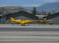 N724DC @ SZP - 2005 Gray/Sherick GRAY SPECIAL TURBINE LEGEND, Walter 601D turboprop 724 shp, taxi to Runway 22 for second takeoff - by Doug Robertson