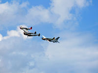 N138AM @ OSH - Leading the Heritage Flight at Airventure 2006 - by Jim Uber