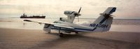 N8408H - Lake N8408H at Galveston Bay - by Larry Manofsky