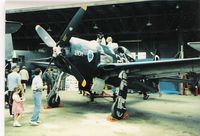 N7825C @ CMA - 1949 Grumman F8F-2 BEARCAT, Open house - by Doug Robertson