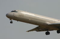 SE-DIC @ BRU - flight SK593 is about to land on rwy 25L - by Daniel Vanderauwera