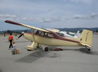 N1666B @ WVI - 1948 Temco Luscombe 11A (as NC1666B) @ Watsonville Municipal Airport, CA - by Steve Nation