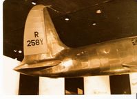 N258Y - 1935 original Hughes H 1-B RACER as NR258Y, earlier NX258Y, P&W Twin Wasp Jr. rated at 700 Hp but could deliver 1,000 Hp for high-speed flight, at National Air & Space Museum - by Doug Robertson