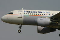 OO-SSK @ BRU - close-up while descending to rwy 02 - by Daniel Vanderauwera