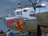 N9079Z @ OSH - Panchito nose art - by Jim Uber