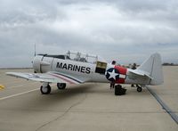 N96281 @ MER - Commemorative Air Force CC&F Harvard II Marines @ Castle AFB, CA - by Steve Nation