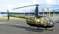 N211MP @ SIG - R-44 Minus Four Doors...Easier for Aerials that way. - by Stephen Amiaga